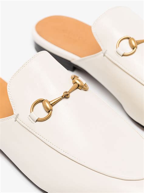 white gucci mules sale|Gucci princetown mule outfits.